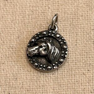 Retired James Avery horse head charm